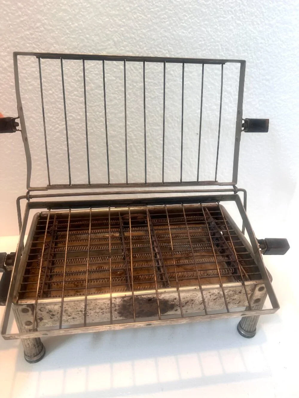 1920's Sunbeam Toaster - Works - Model B Electric Flip Toaster